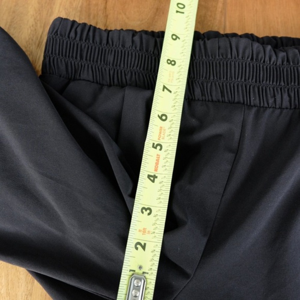 Athleta Aliso Pant Jogger Sz 4 Black‎ Pull On Elastic Waist Cuffed Pockets - Picture 8 of 11